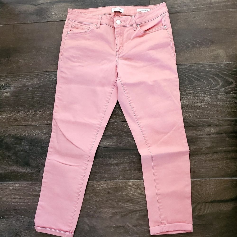 Jessica Simpson Women's Rolled Crop Skinny Jeans Size 28